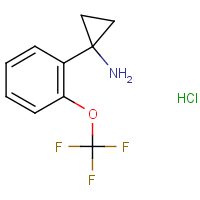 1-(2-Trifluoromethoxyphenyl) cyclopropanamine hydrochloride