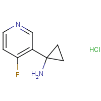 1-(4-Fluoro-3-pyridyl)cyclopropanamine hydrochloride