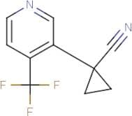 1-[4-(Trifluoromethyl)-3-pyridyl]cyclopropanecarbonitrile