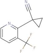 1-[3-(Trifluoromethyl)-2-pyridyl]cyclopropanecarbonitrile