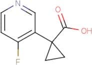 1-(4-Fluoro-3-pyridyl)cyclopropanecarboxylic acid