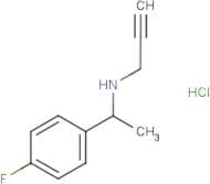 N-[1-(4-Fluorophenyl)ethyl]prop-2-yn-1-amine hydrochloride