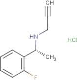 N-[(1R)-1-(2-Fluorophenyl)ethyl]prop-2-yn-1-amine hydrochloride