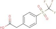 4-(Trifluoromethylsulfony)phenylacetic acid