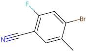 4-Bromo-2-fluoro-5-methylbenzonitrile