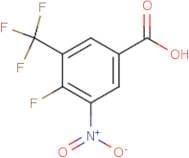 4-Fluoro-3-nitro-5-(trifluoromethyl)benzoic acid