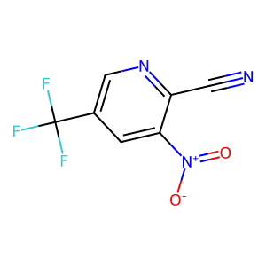 3-Nitro-5-(trifluoromethyl)pyridine-2-carbonitrile