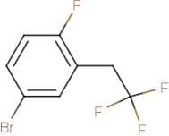 4-Bromo-1-fluoro-2-(2,2,2-trifluoroethyl)benzene
