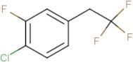 1-Chloro-2-fluoro-4-(2,2,2-trifluoroethyl)benzene