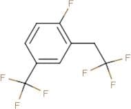 1-Fluoro-2-(2,2,2-trifluoroethyl)-4-(trifluoromethyl)benzene