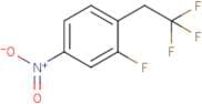 2-Fluoro-4-nitro-1-(2,2,2-trifluoroethyl)-benzene
