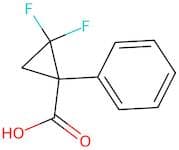 2,2-Difluoro-1-phenyl-cyclopropanecarboxylic acid
