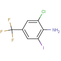 2-Chloro-6-iodo-4-(trifluoromethyl)aniline