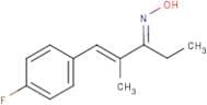(1E,3E)-1-(4-Fluorophenyl)-2-methyl-1-penten-3-one oxime
