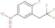 1-Fluoro-4-nitro-2-(2,2,2-trifluoroethyl)-benzene