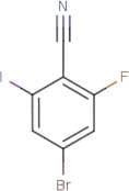 4-Bromo-2-fluoro-6-iodobenzonitrile