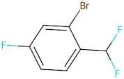 2-Bromo-1-(difluoromethyl)-4-fluorobenzene
