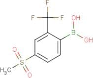 4-(Methylsulphonyl)-2-(trifluoromethyl)phenylboronic acid