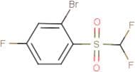 2-Bromo-4-fluorophenyl difluoromethyl sulphone