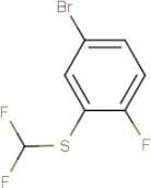 5-Bromo-2-fluorophenyl difluoromethyl sulphide