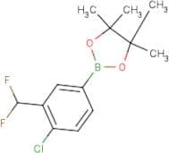 2-(4-Chloro-3-difluoromethylphenyl)-4,4,5,5-tetramethyl-[1,3,2]dioxaborolane