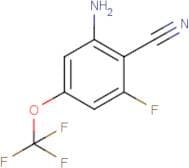 2-Amino-6-fluoro-4-(trifluoromethoxy)benzonitrile