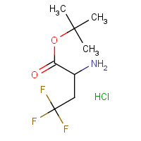4,4,4-Trifluoro-α-homoalanine tert-butyl ester hydrochloride