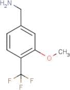 3-Methoxy-4-(trifluoromethyl)benzylamine