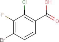 4-Bromo-2-chloro-3-fluorobenzoic acid