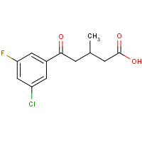 5-(3-Chloro-5-fluorophenyl)-3-methyl-5-oxovaleric acid