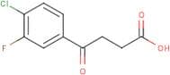 4-(4-Chloro-3-fluorophenyl)-4-oxobutyric acid