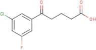 5-(3-Chloro-5-fluorophenyl)-5-oxovaleric acid