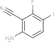 6-Amino-2-fluoro-3-iodobenzonitrile