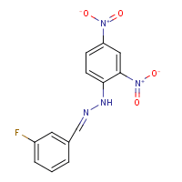 3-Fluorobenzaldehyde 2,4-dinitrophenylhydrazone