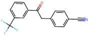 4-{2-Oxo-2-[3-(trifluoromethyl)phenyl]ethyl}benzonitrile