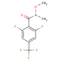2,6-Difluoro-N-methoxy-N-methyl-4-(trifluoromethyl)benzamide