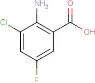 2-Amino-3-chloro-5-fluorobenzoic acid