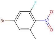 5-Bromo-1-fluoro-3-methyl-2-nitrobenzene