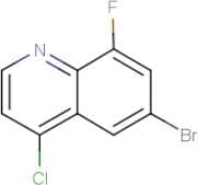 6-Bromo-4-chloro-8-fluoroquinoline