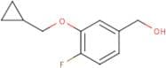 3-(Cyclopropylmethoxy)-4-fluorobenzyl alcohol