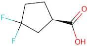 (R)-3,3-Difluorocyclopentanecarboxylic acid