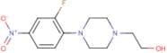 1-(2-Hydroxyethyl)-4-(2-fluoro-4-nitrophenyl)piperazine