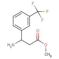 Methyl 3-amino-3-[3-(trifluoromethyl)phenyl]propanoate