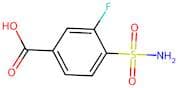 3-Fluoro-4-sulphamoylbenzoic acid