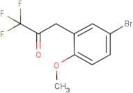 3-(5-Bromo-2-methoxyphenyl)-1,1,1-trifluoro-2-propanone