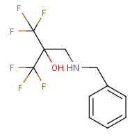 2-[(Benzylamino)methyl]-1,1,1,3,3,3-hexafluoropropan-2-ol