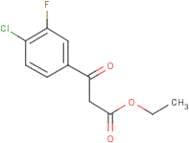 Ethyl (4-chloro-3-fluorobenzoyl)acetate