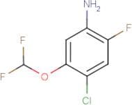 4-Chloro-5-(difluoromethoxy)-2-fluoroaniline