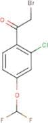 2-Chloro-4-(difluoromethoxy)phenacyl bromide