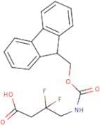 4-{[(9H-fluoren-9-ylmethoxy)carbonyl]amino}-3,3-difluorobutanoic acid